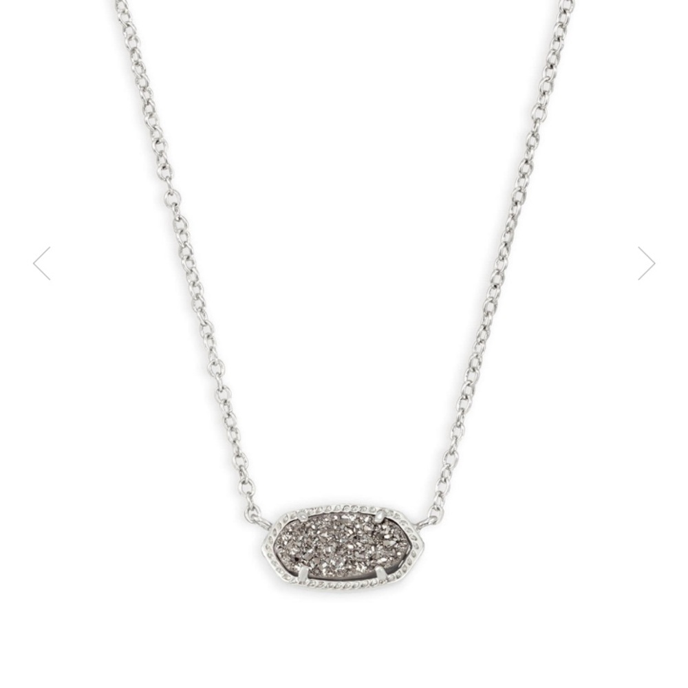 Kendra Scott Silver Elisa Necklace